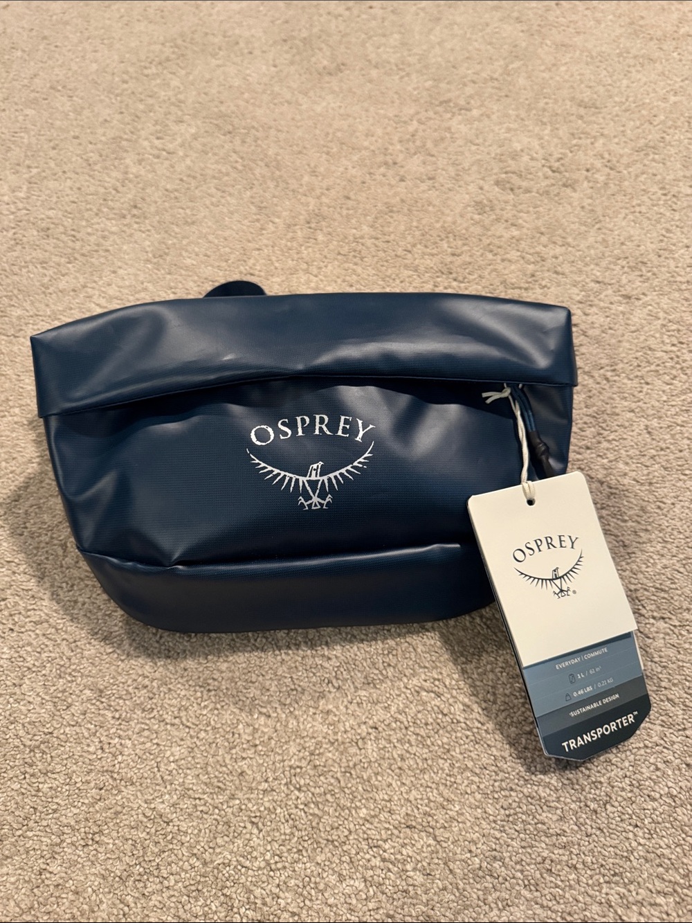 OSPREY Navy Blue Transporter Waist Pack